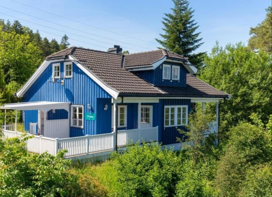 Blue House Brevik Porsgrunn Apartamento Exterior foto