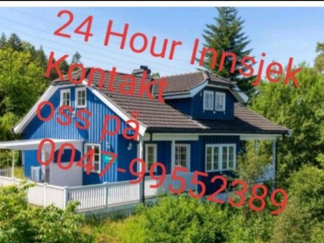Blue House Brevik Porsgrunn Apartamento Exterior foto